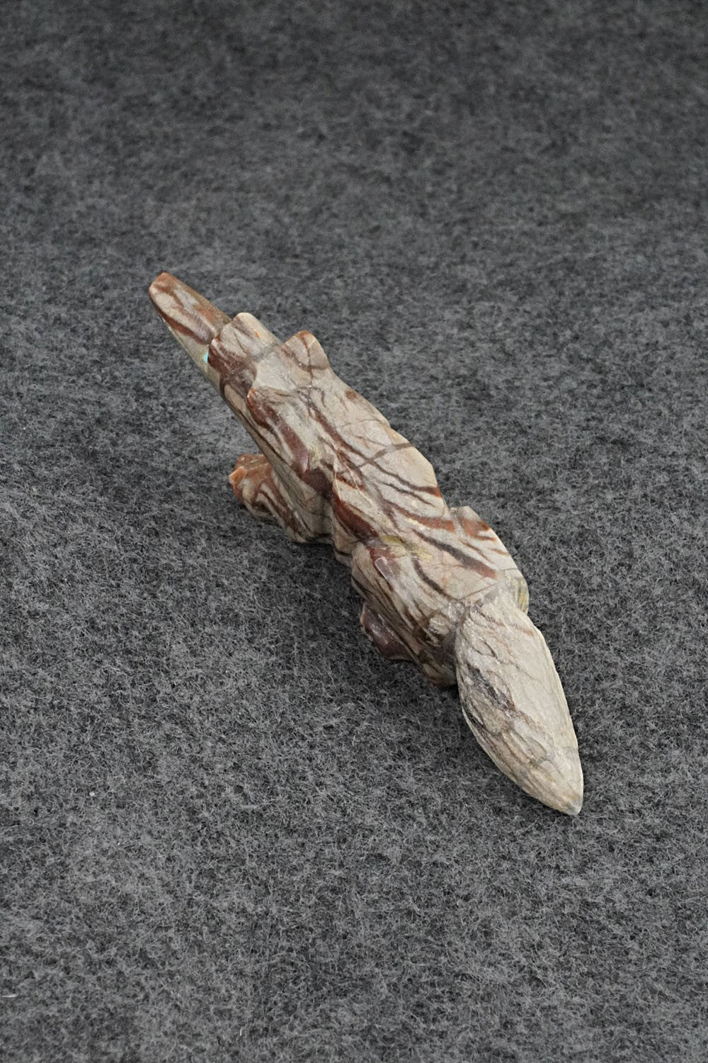 Wolf Zuni Fetish Carving - Tony Mackel