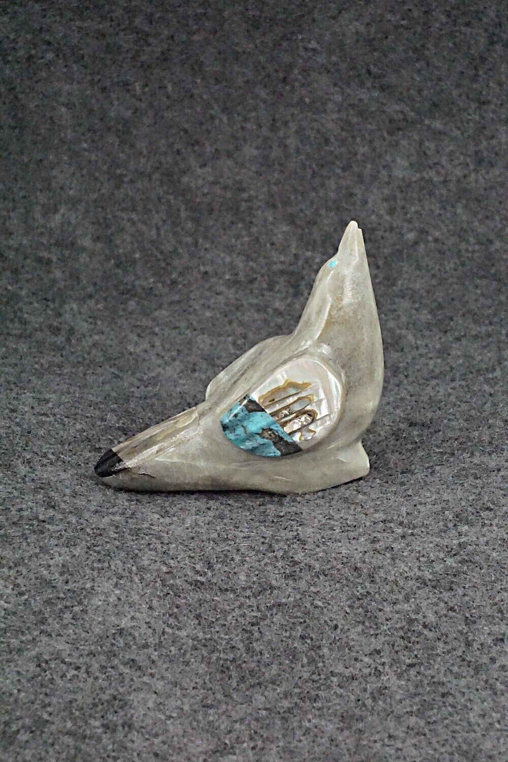 Bird Zuni Fetish Carving - Delvin Leekya