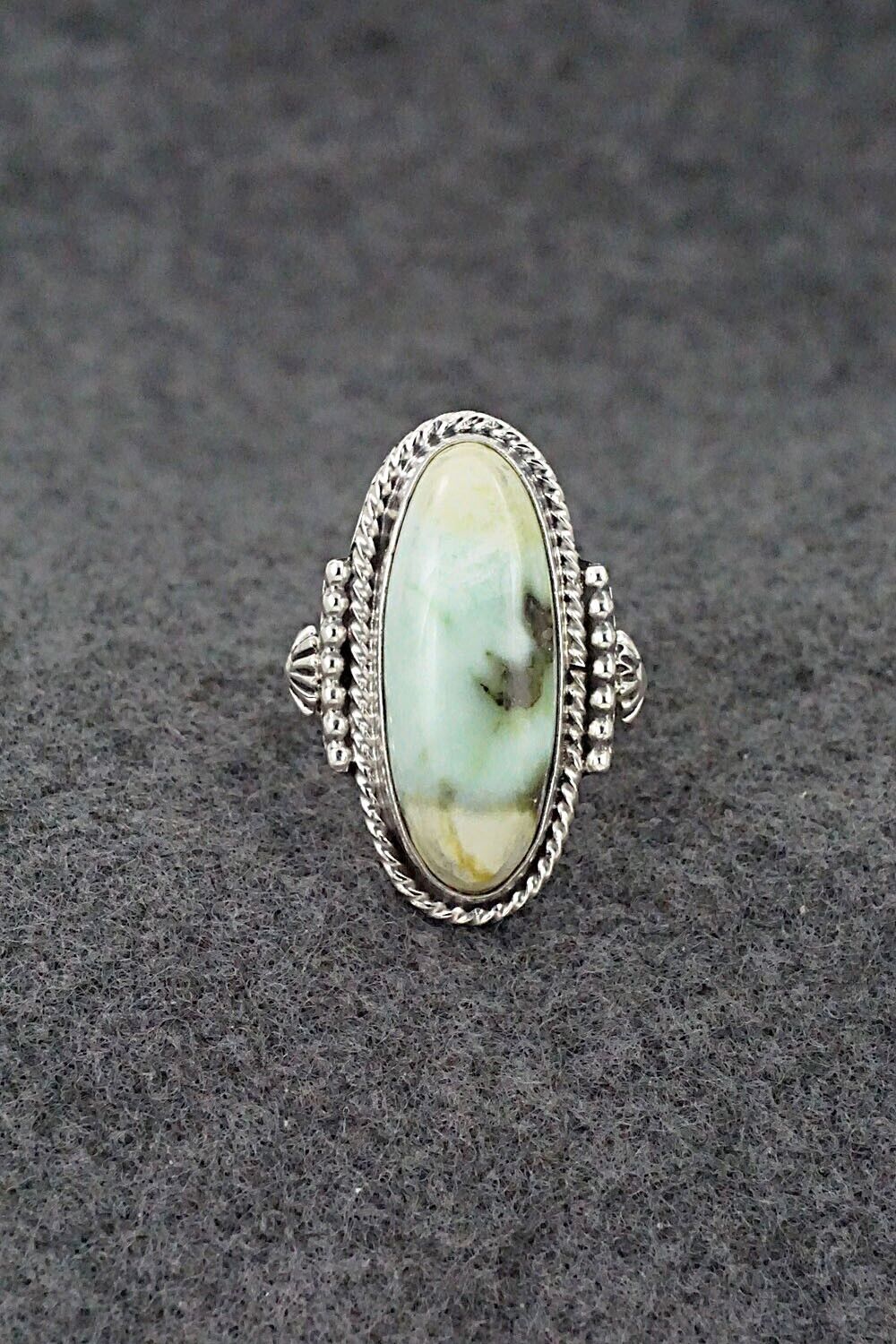 Variscite & Sterling Silver Ring - Andrew Vandever - Size 6