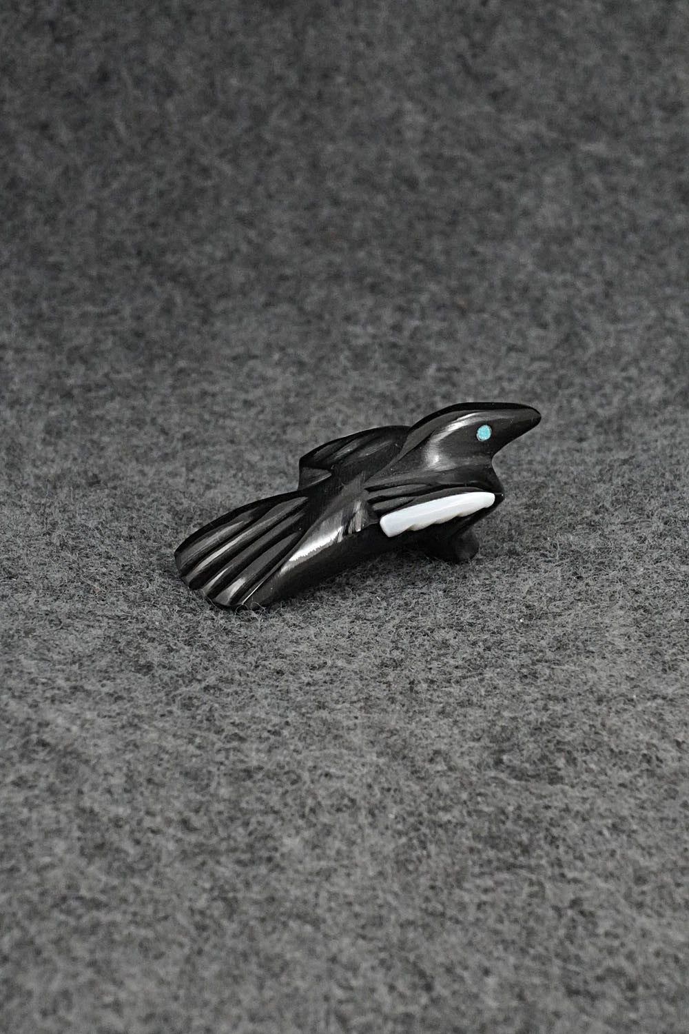 Crow Zuni Fetish Carving - Calvert Bowannie