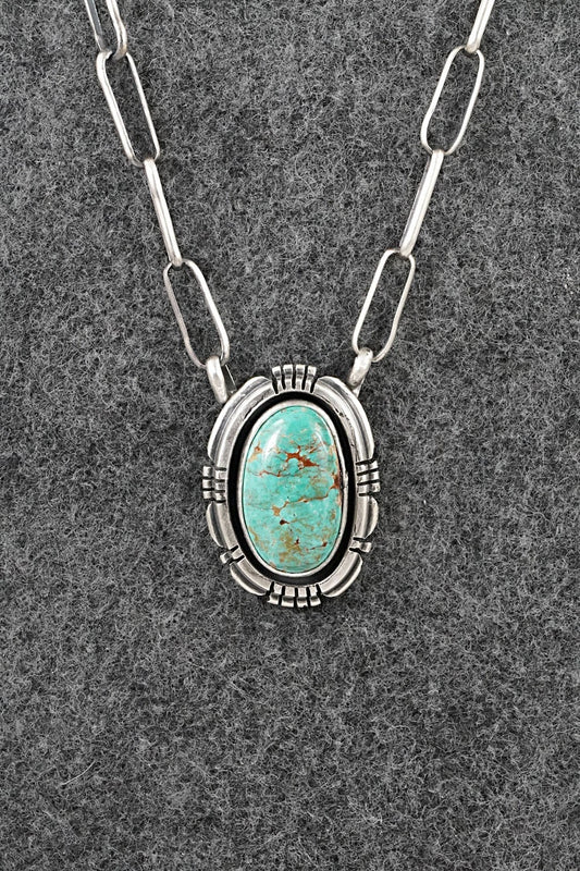 Turquoise & Sterling Silver Necklace - Daniel Benally