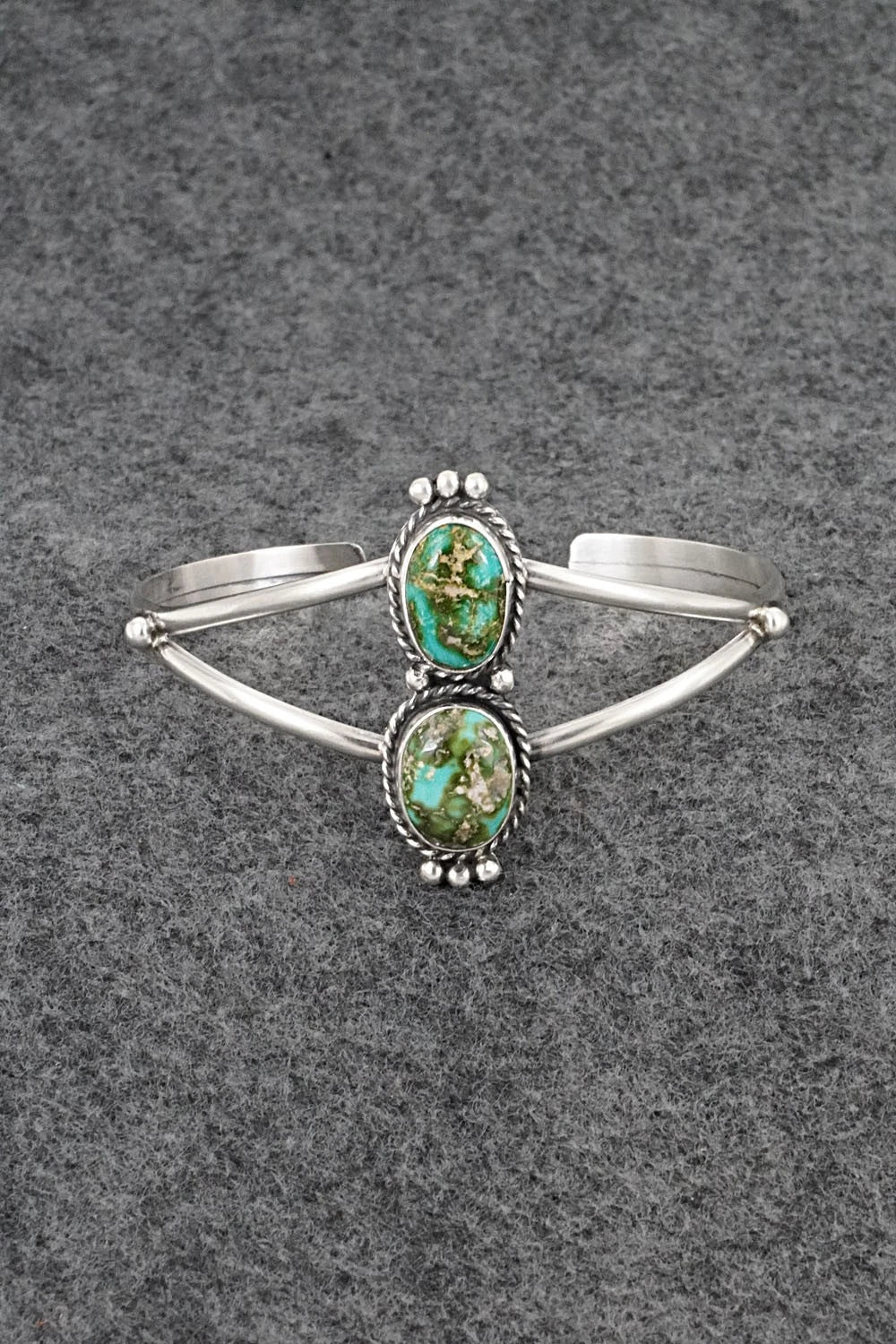 Turquoise & Sterling Silver Bracelet - Rena Begay