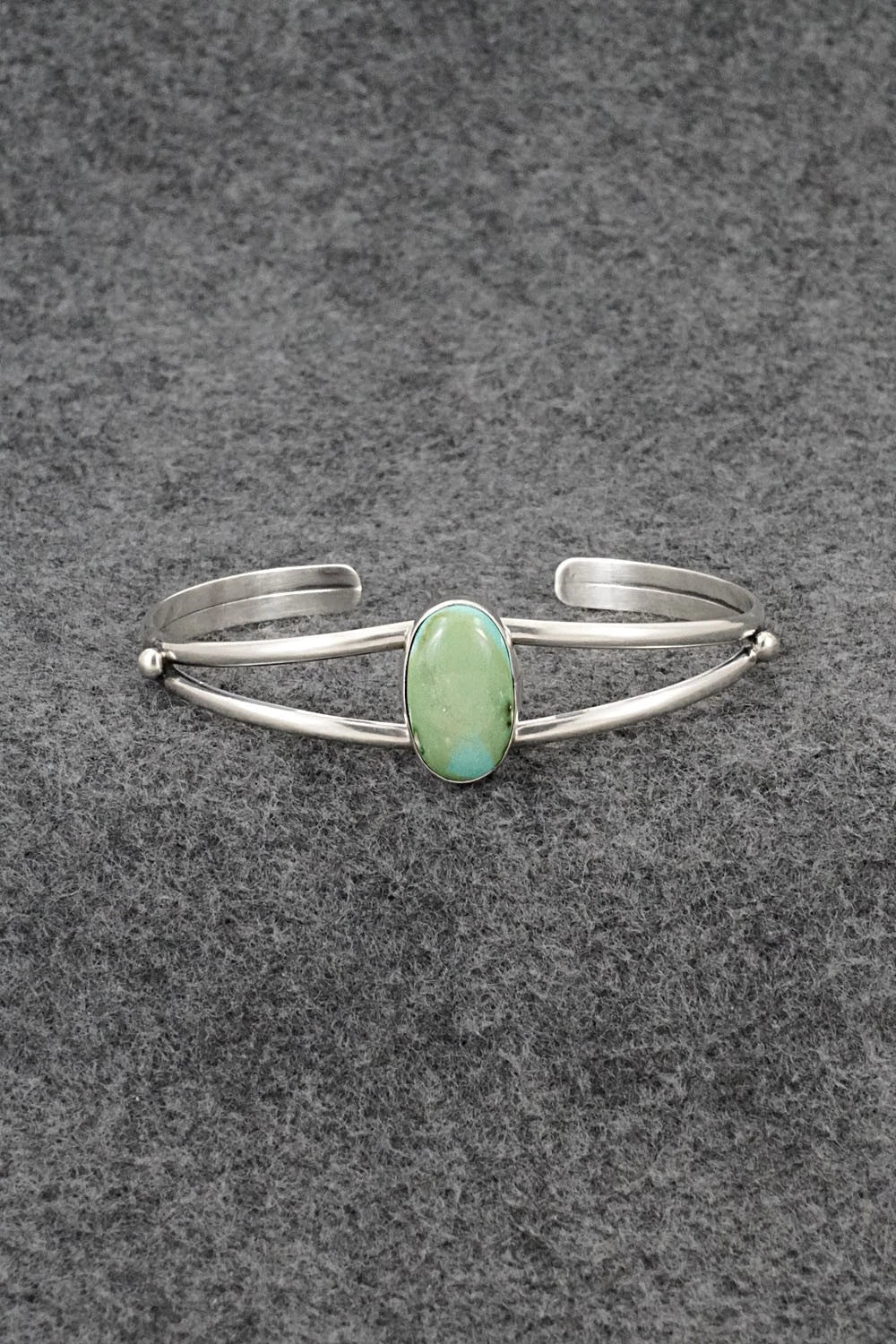 Turquoise & Sterling Silver Bracelet - Rosemary Saunders