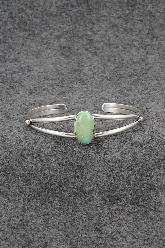 Turquoise & Sterling Silver Bracelet - Rosemary Saunders