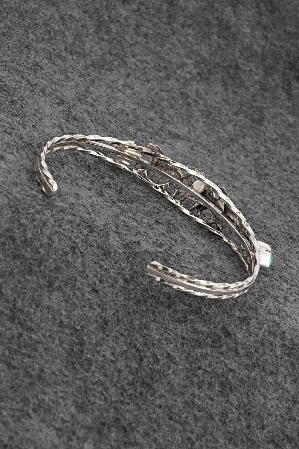 Turquoise & Sterling Silver Bracelet - Bobby Platero