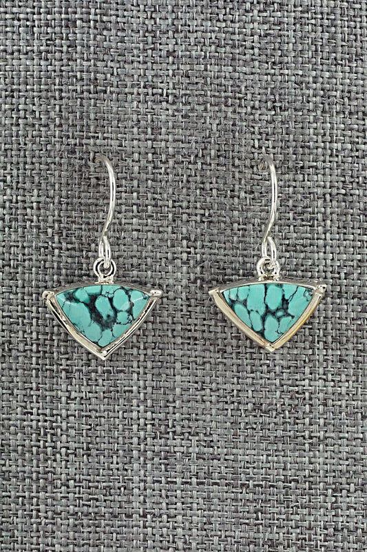 Turquoise & Sterling Silver Earrings - Cathy Webster