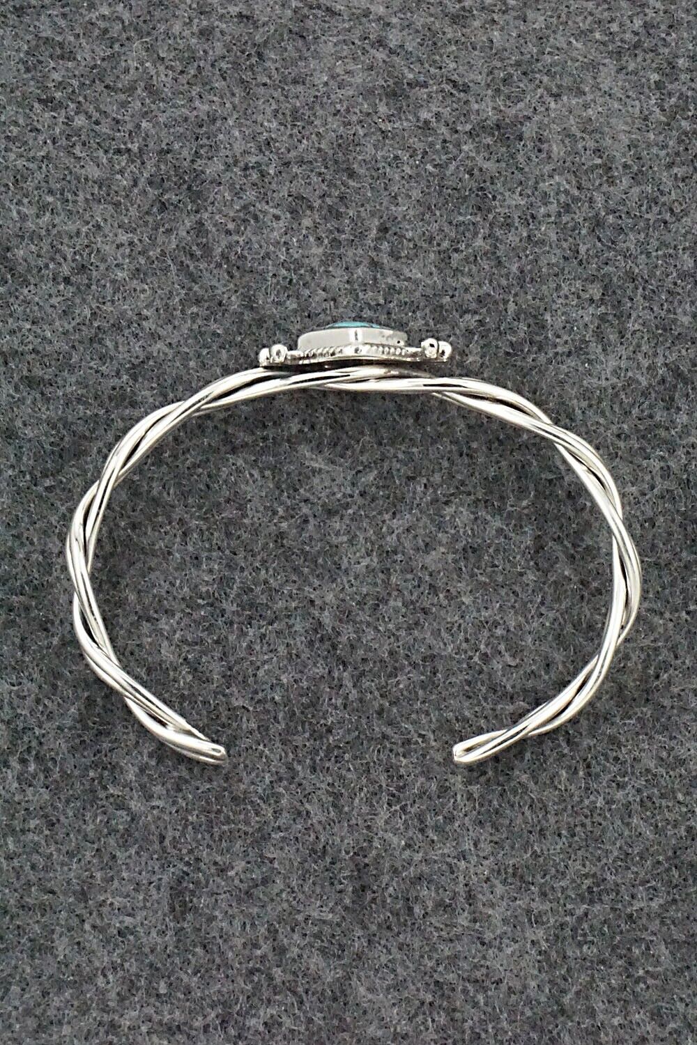 Turquoise & Sterling Silver Bracelet - James Manygoats
