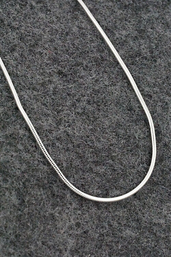 Sterling Silver Chain Necklace - Sterling Silver 16