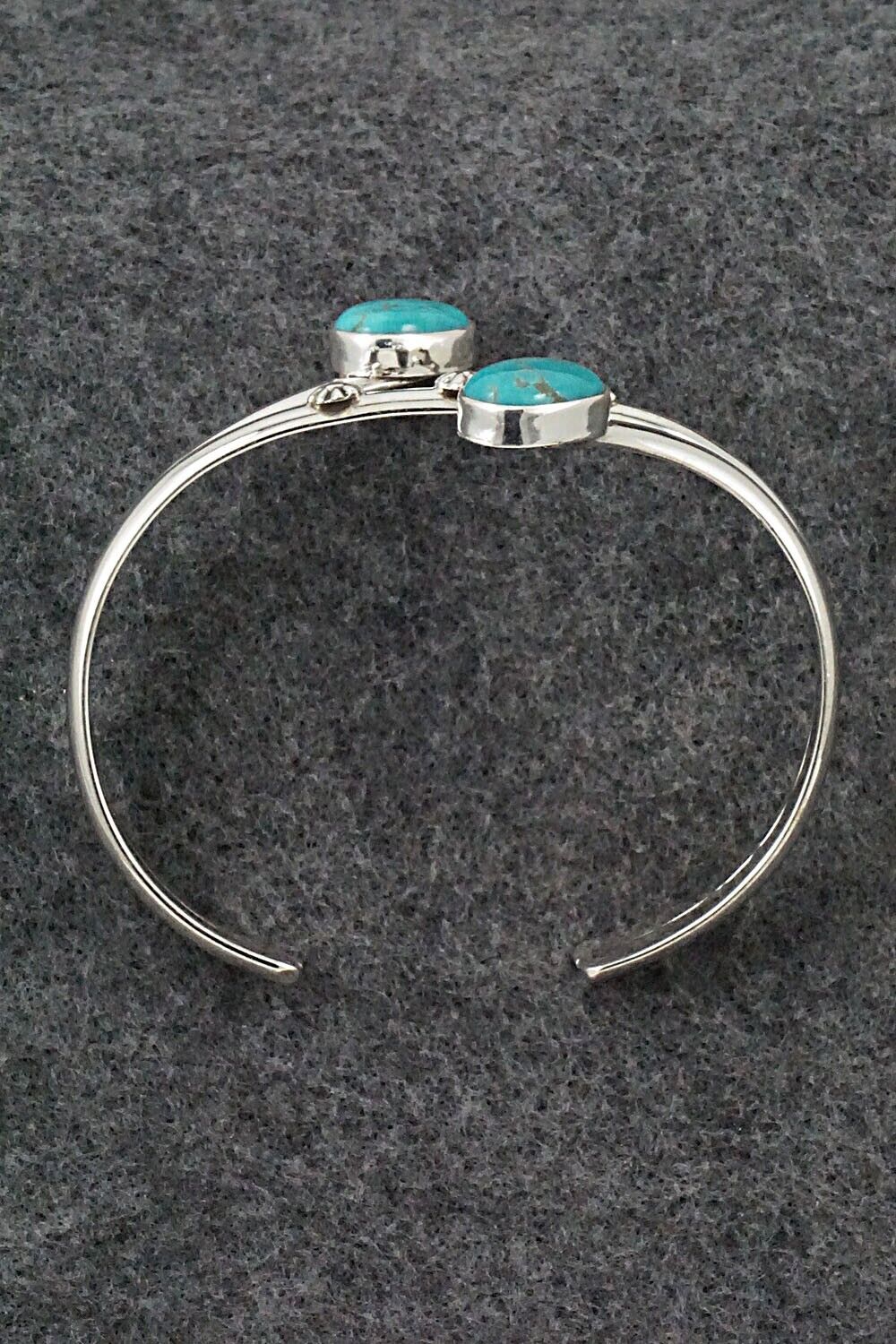 Turquoise & Sterling Silver Bracelet - Thomas Yazzie