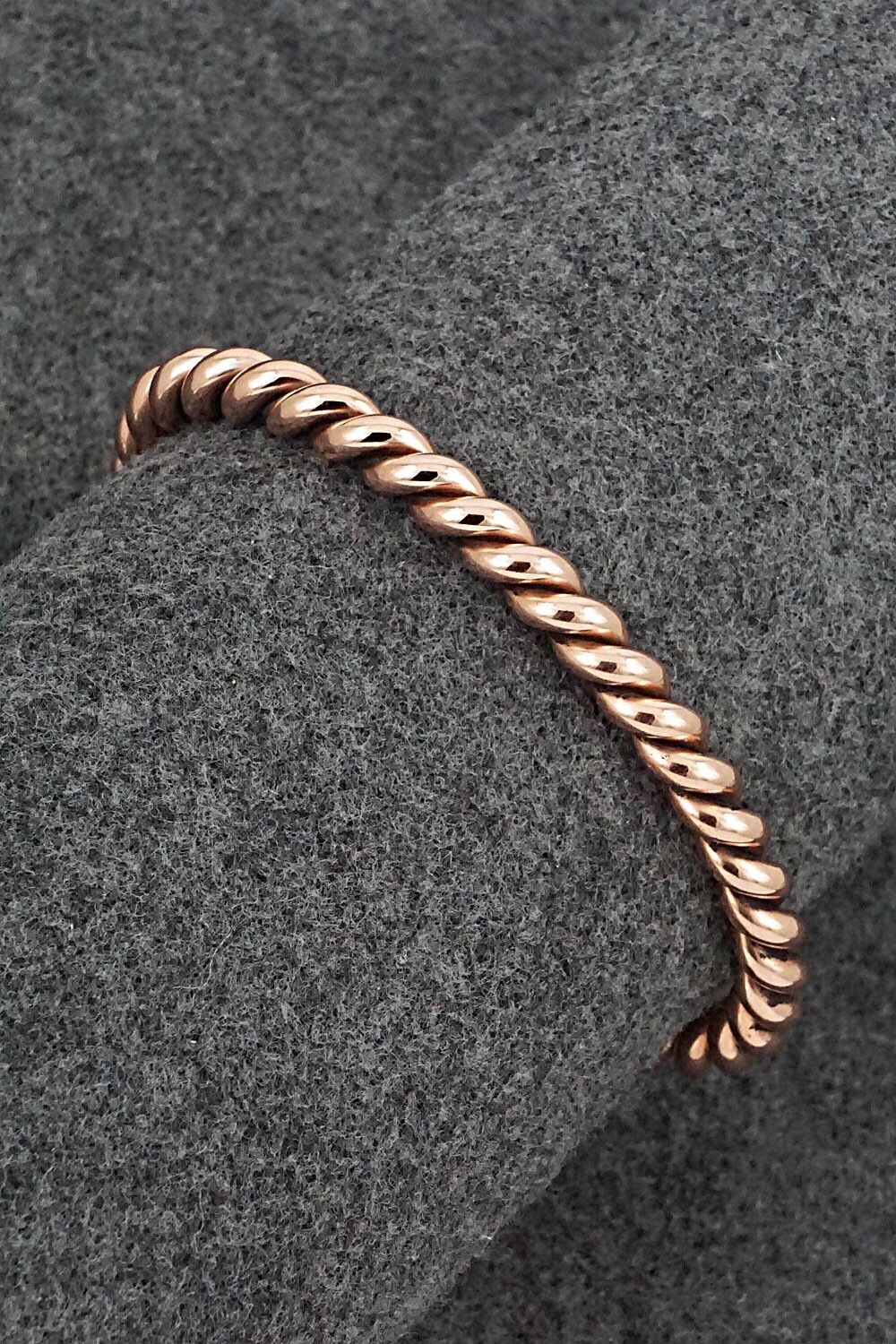 Copper Bracelet - Elaine Tahe