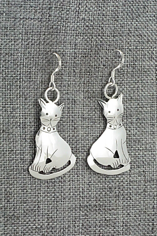 Sterling Silver Earrings - Louise Yazzie