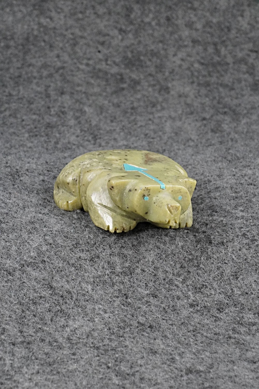 Badger Zuni Fetish Carving - Adrian Cachini