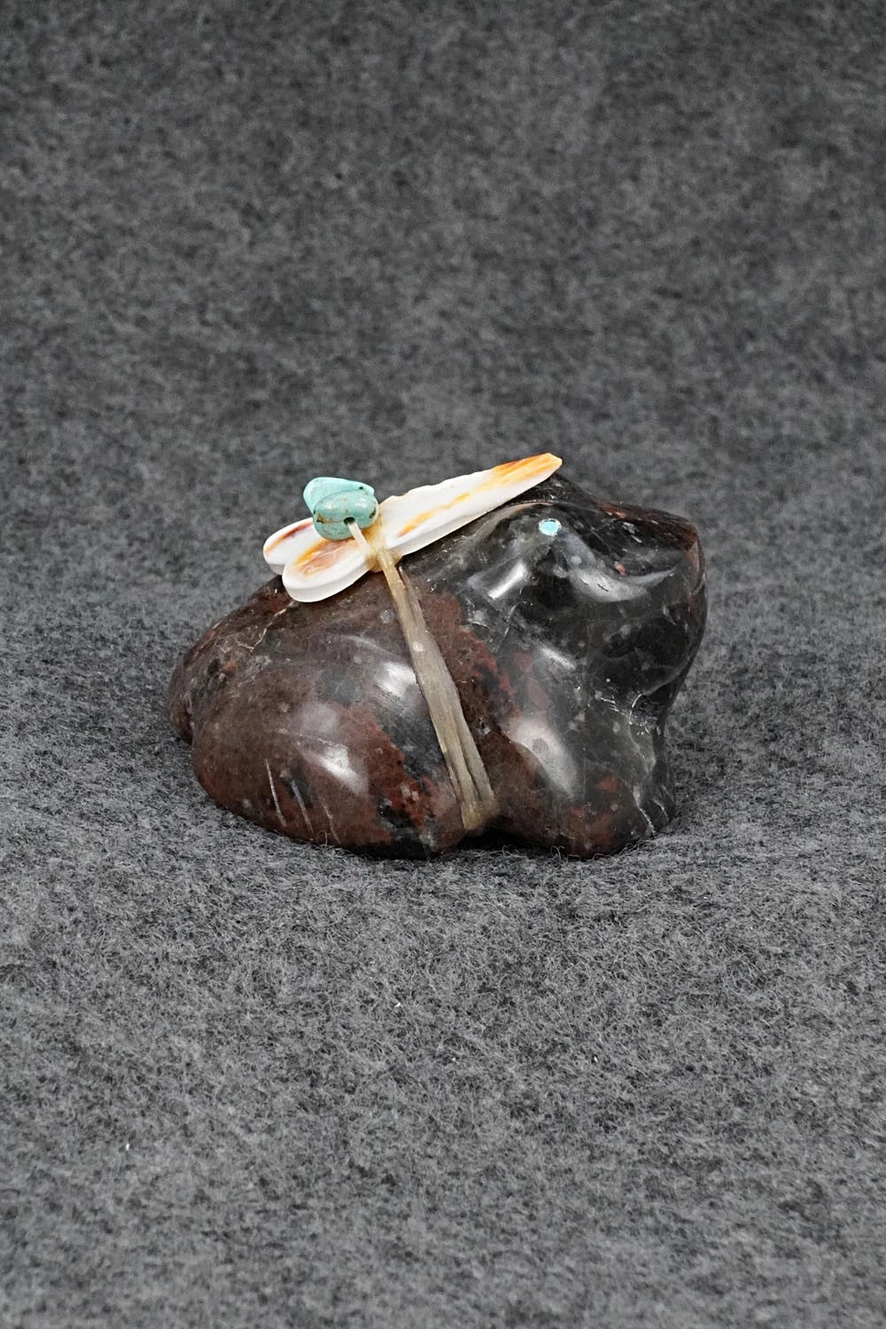Frog Zuni Fetish Carving - Leland Boone