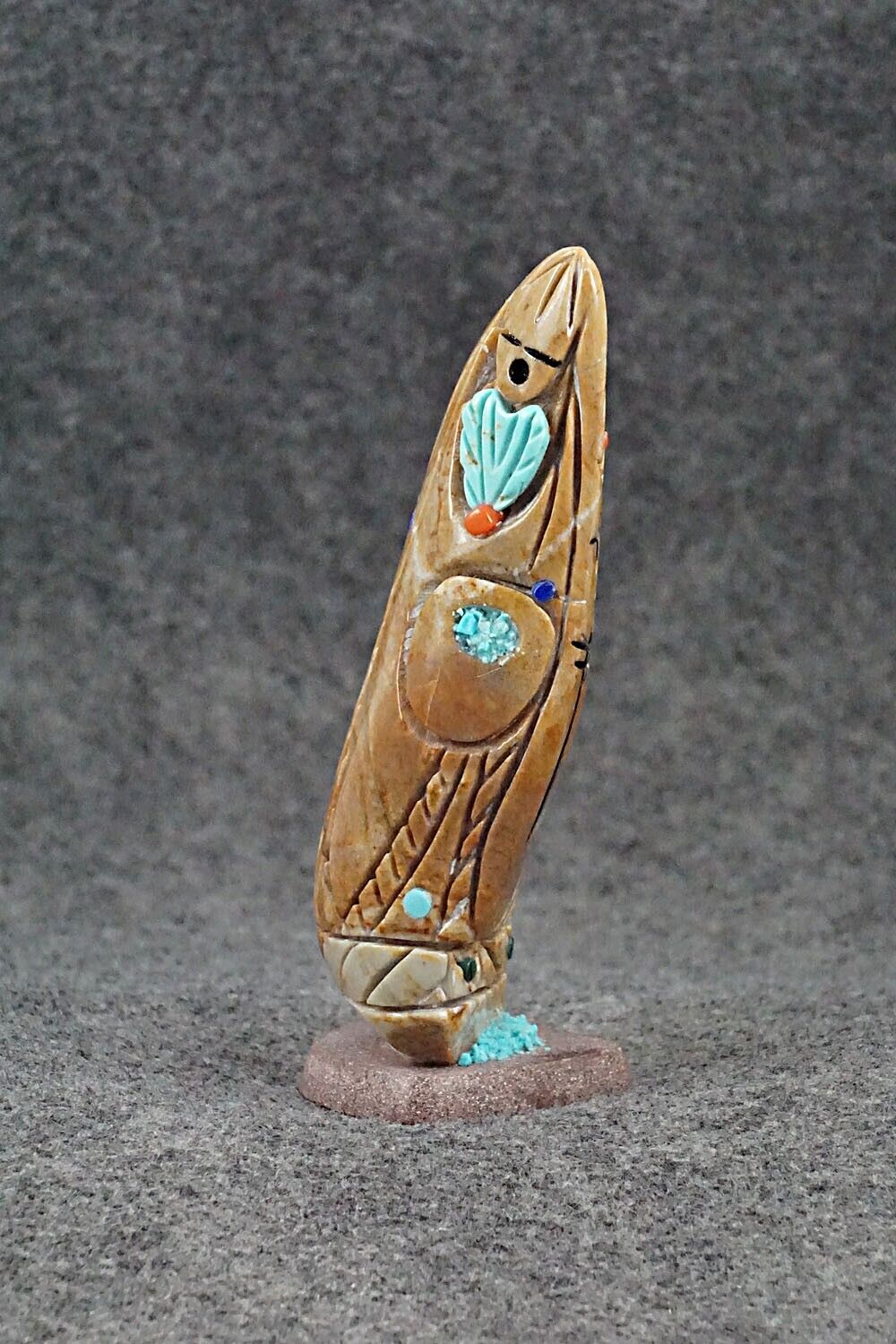 Corn Maiden Zuni Fetish Carving - Vickie Quandelacy