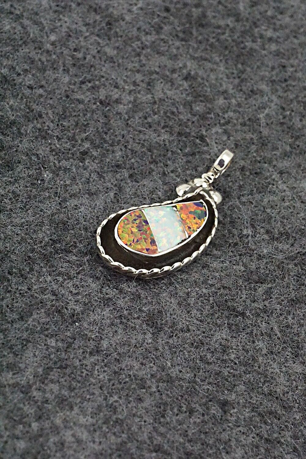 Opalite & Sterling Silver Pendant - Susie Lowsayatee