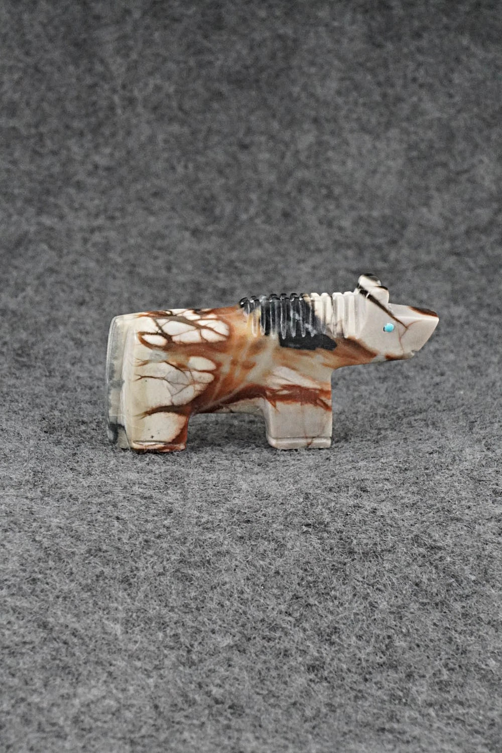 Horse Zuni Fetish Carving - Daisy Natewa