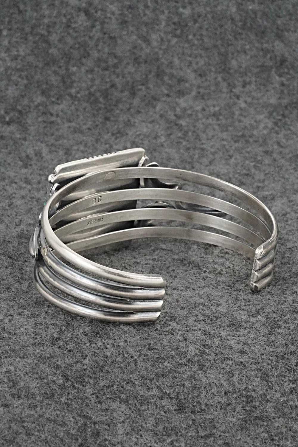 Turquoise & Sterling Silver Bracelet - Derrick Gordon