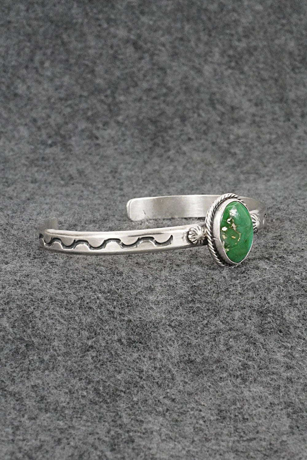 Turquoise & Sterling Silver Bracelet - Samuel Yellowhair