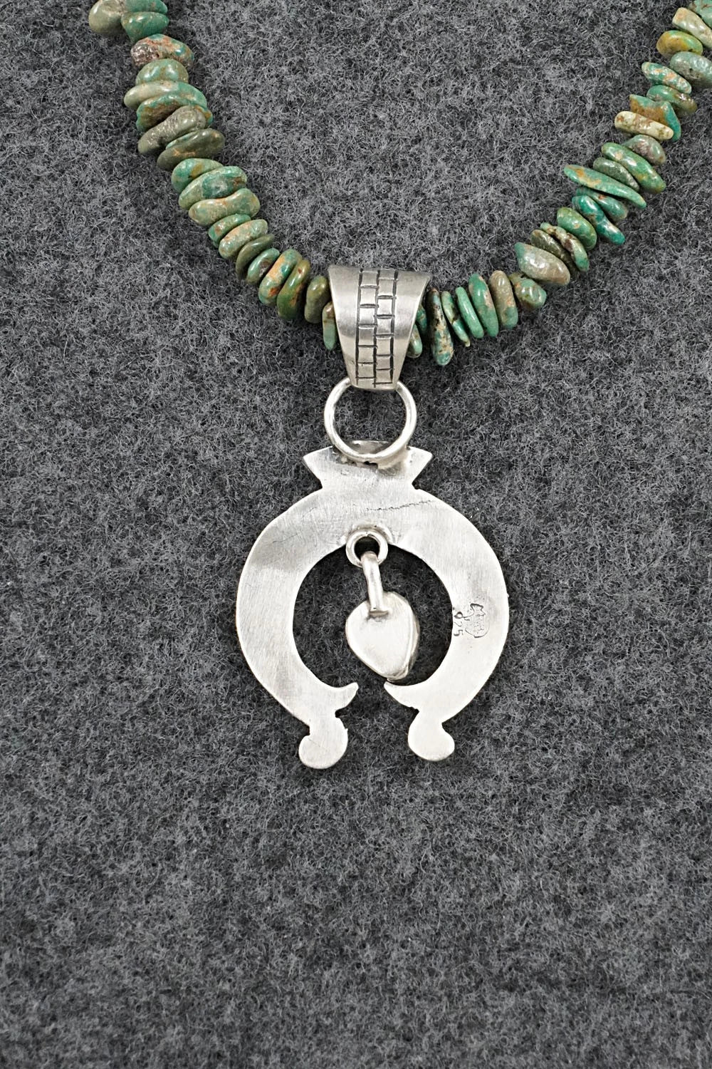 Turquoise & Sterling Silver Necklace - Sharon McCarthy