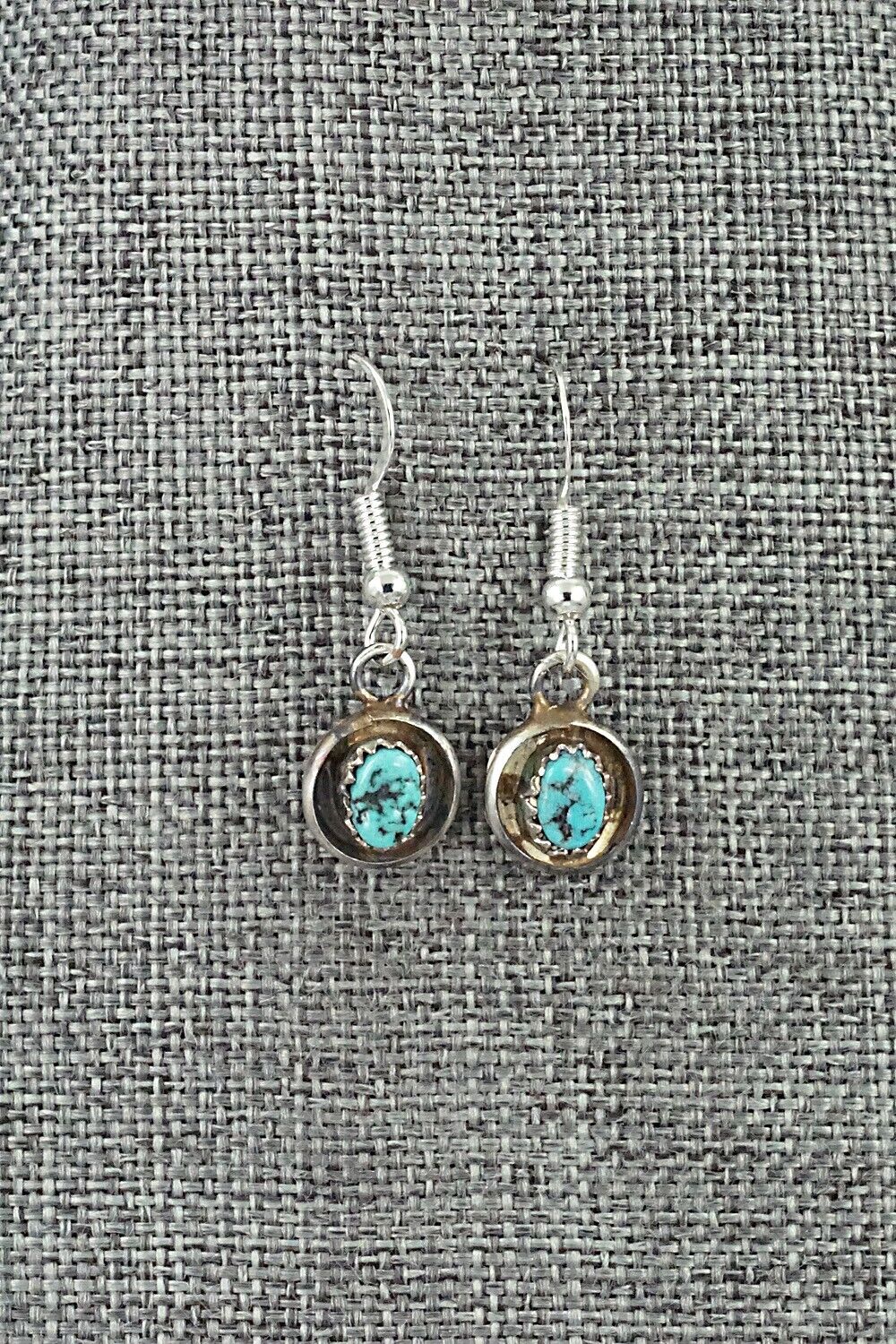 Turquoise & Sterling Silver Mini Squash Blossom Set - Phil Garcia