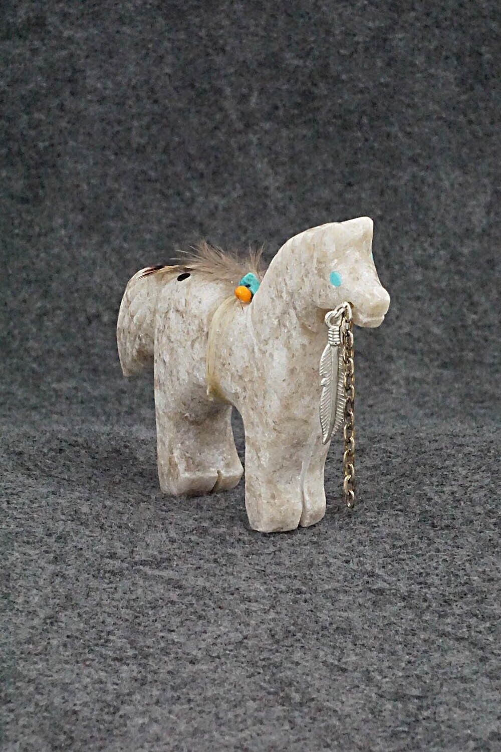Horse Navajo Fetish Carving - Ben Livingston