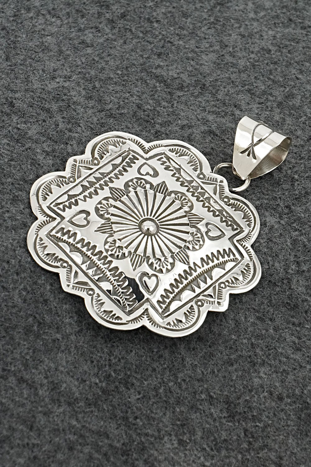 Sterling Silver Pendant - Arnold Blackgoat