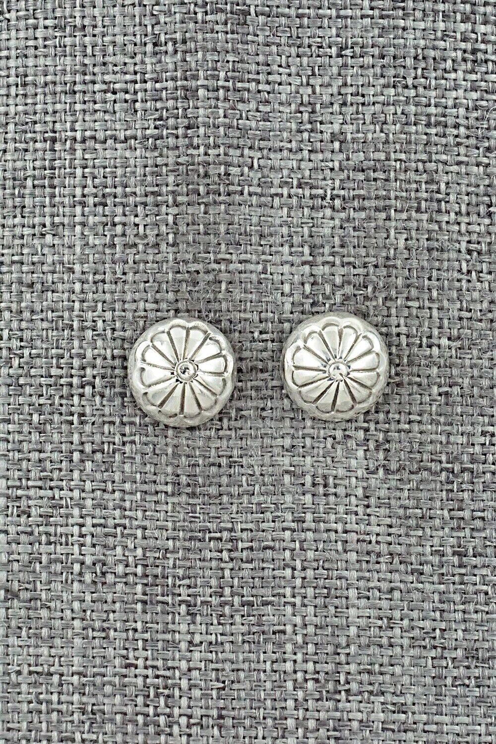 Sterling Silver Earrings - Marie Yazzie