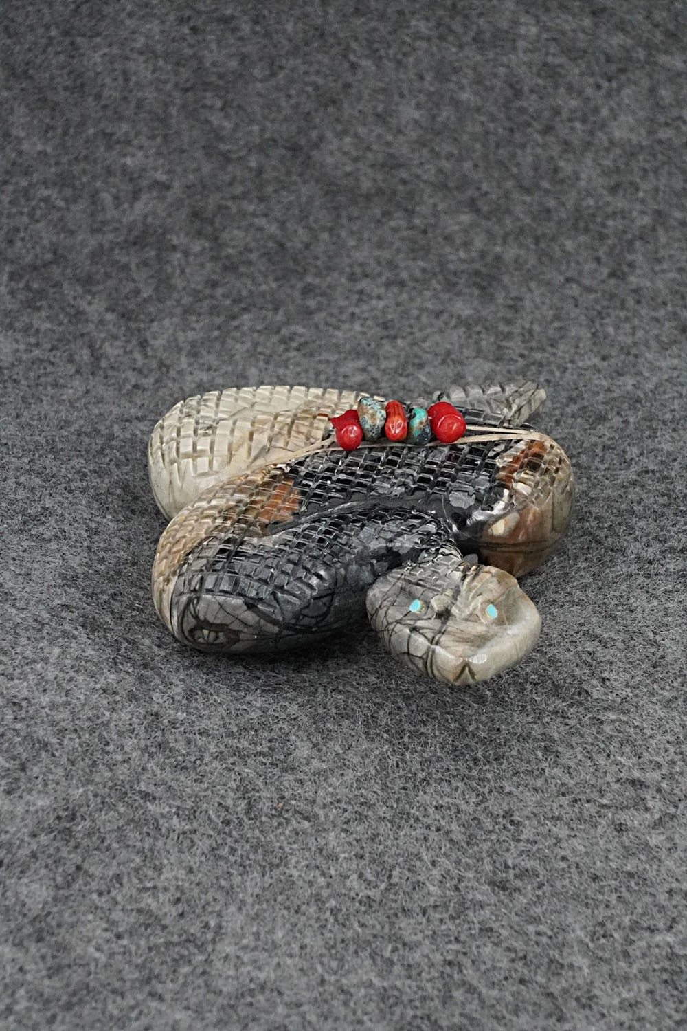 Rattlesnake Zuni Fetish Carving - Paulette & Farlan Quam