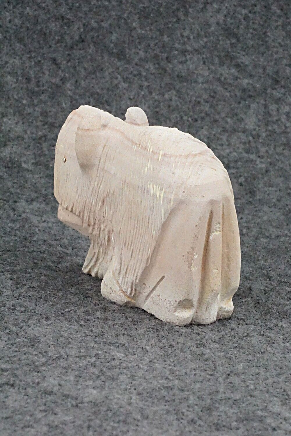 Buffalo Zuni Fetish Carving - Kenny Chavez