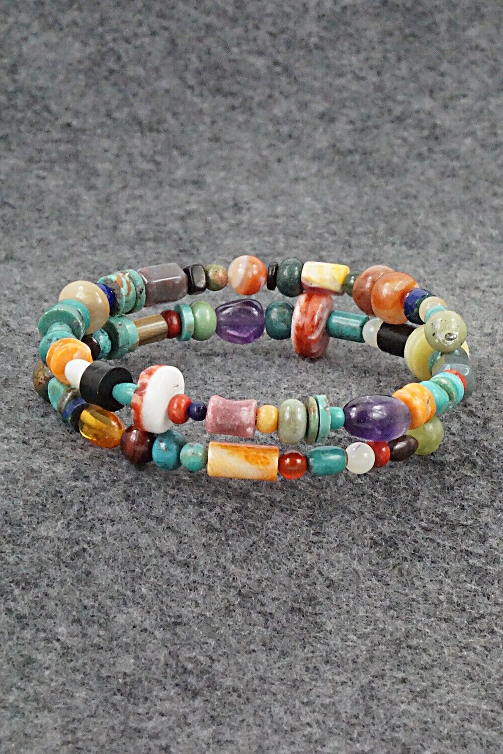Multi-Stone Beaded Bracelet - Helen Tsosie