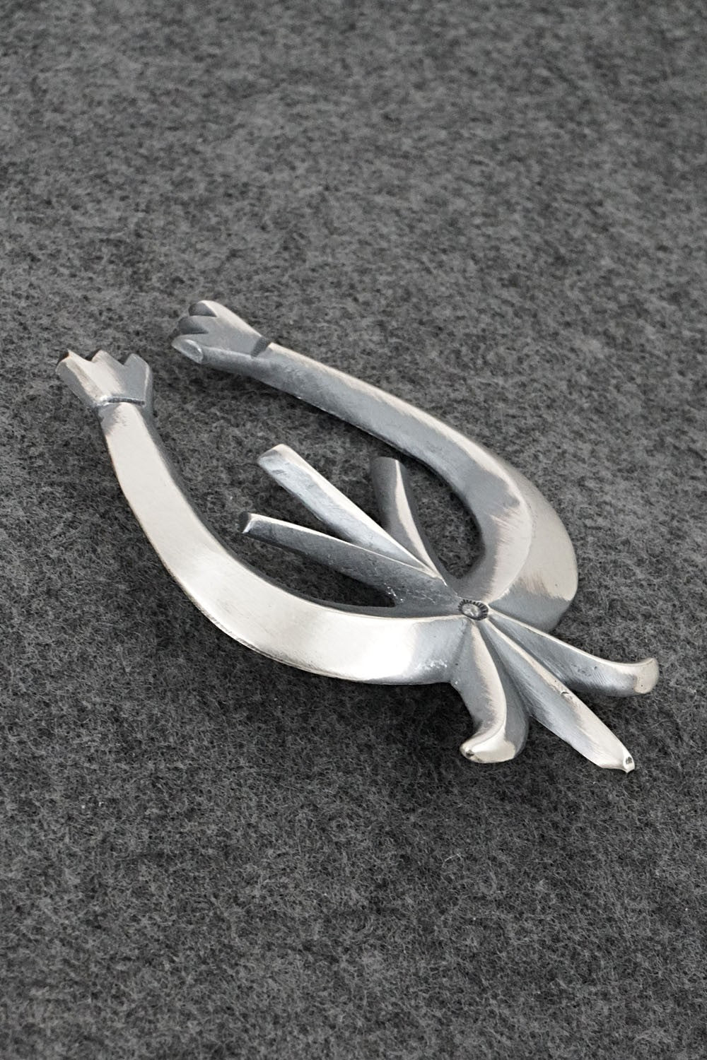 Sterling Silver Naja Pendant - Harrison Bitsue