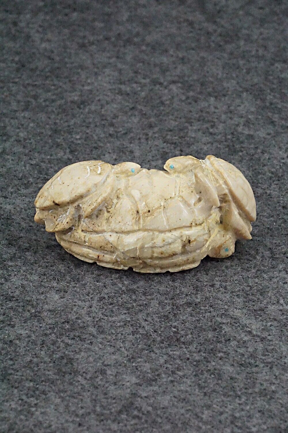 Turtles Zuni Fetish Carving - Ariane Quam