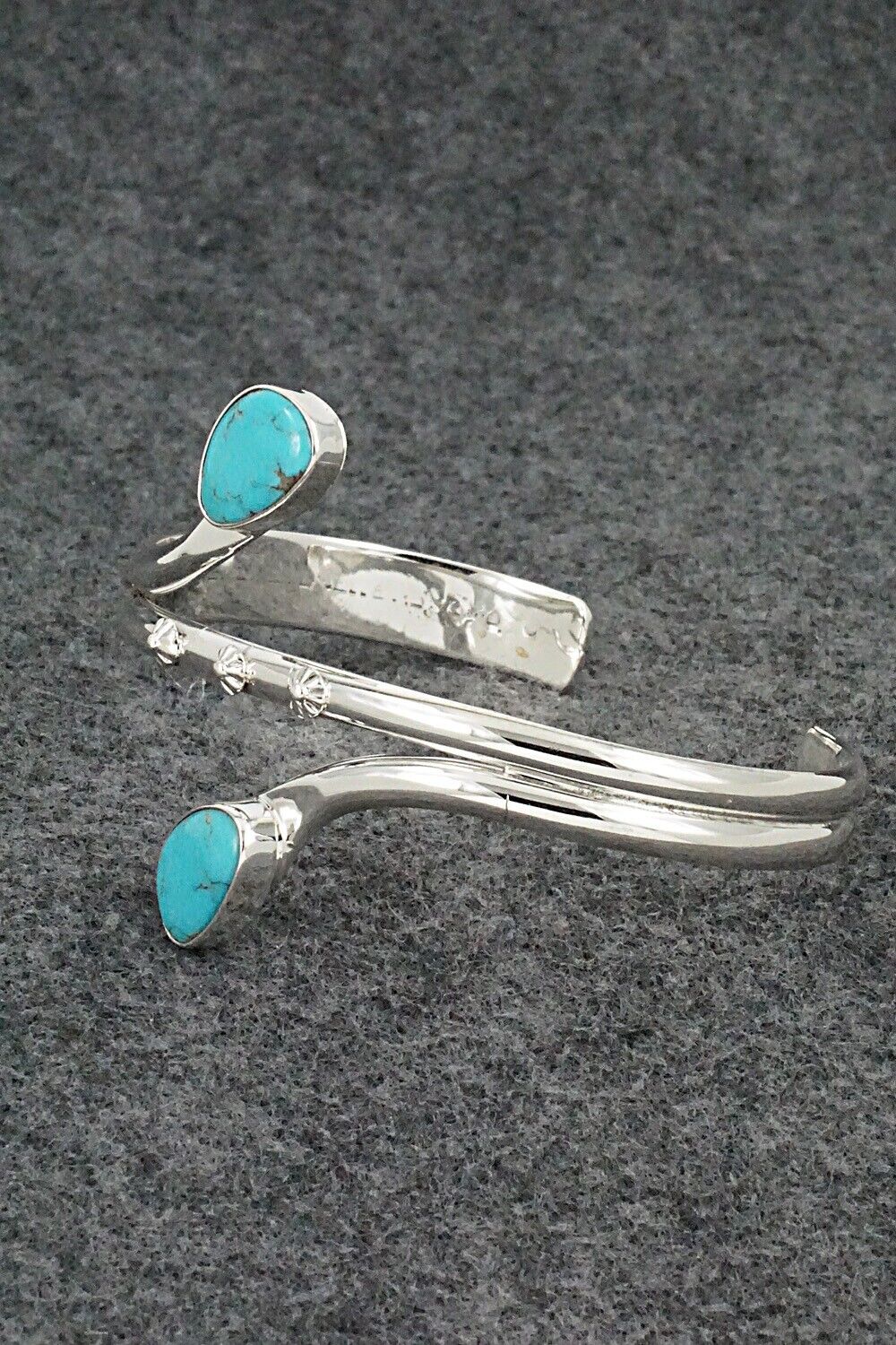 Turquoise & Sterling Silver Bracelet - Thomas Yazzie