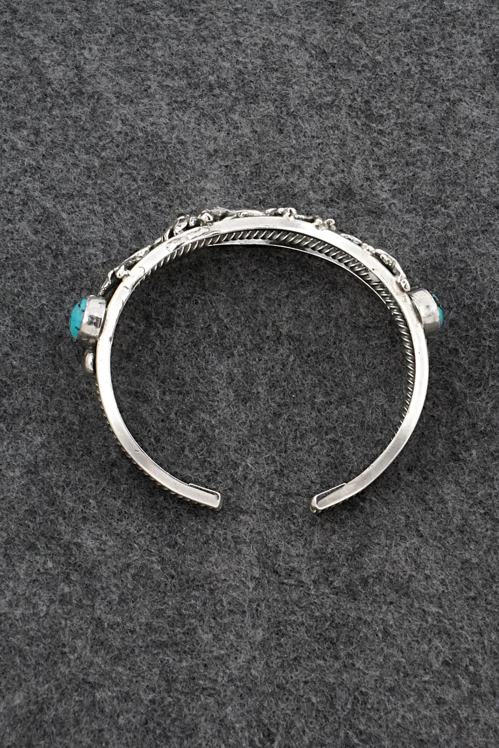 Turquoise & Sterling Silver Bracelet - Bobby Platero