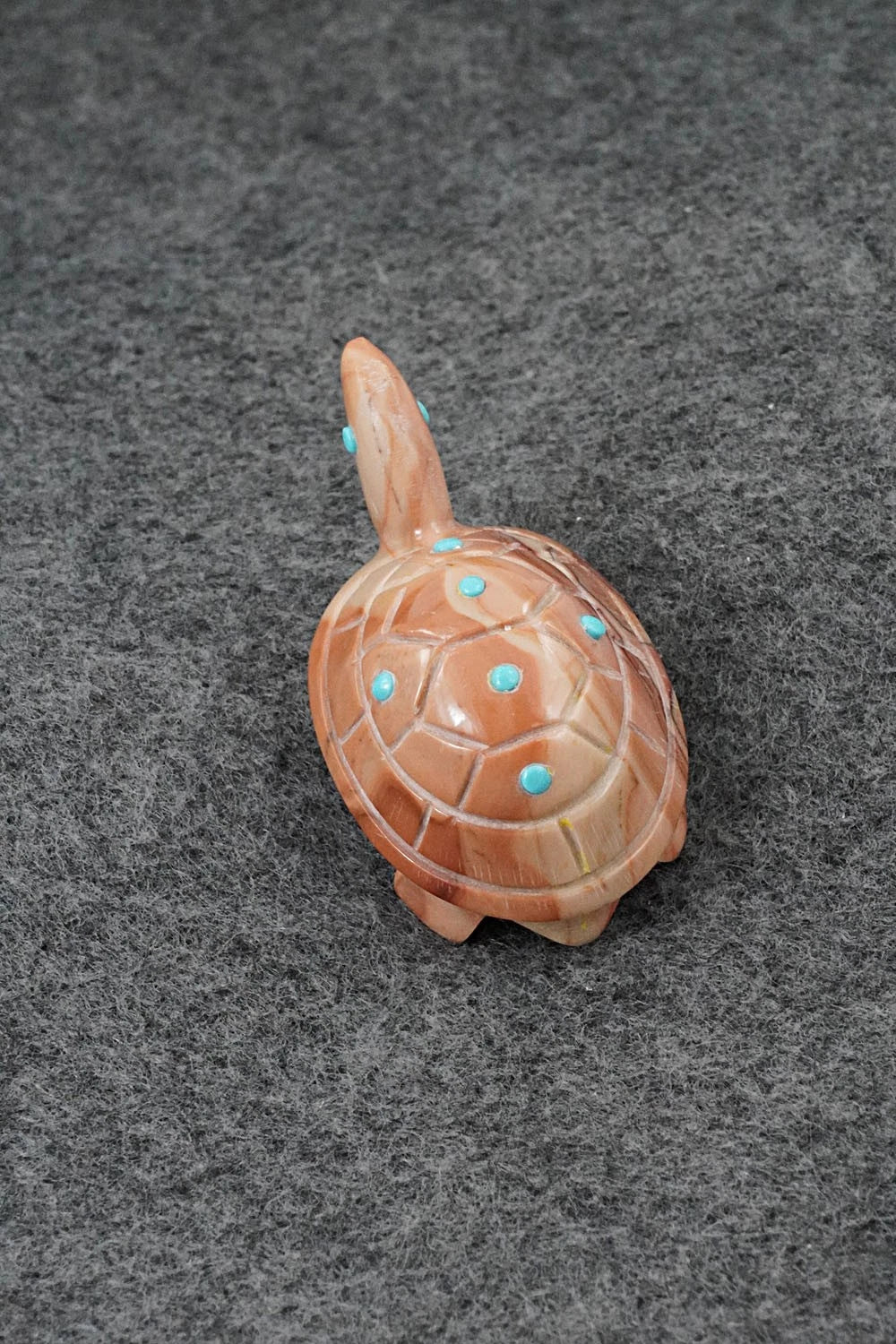 Turtle Zuni Fetish Carving - Ronnie Lunasee