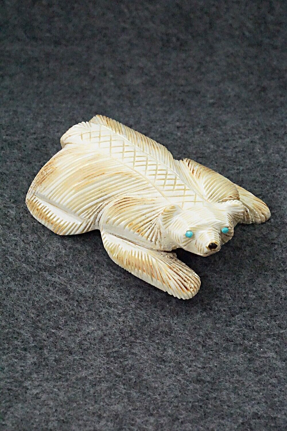 Badger Zuni Fetish Carving - Claudia Peina