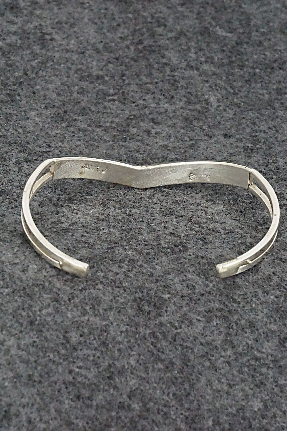 Turquoise & Sterling Silver Bracelet - Jamie Johnson