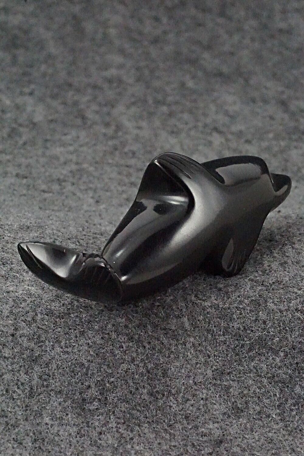 Dolphin Zuni Fetish Carving - Herbert Halate