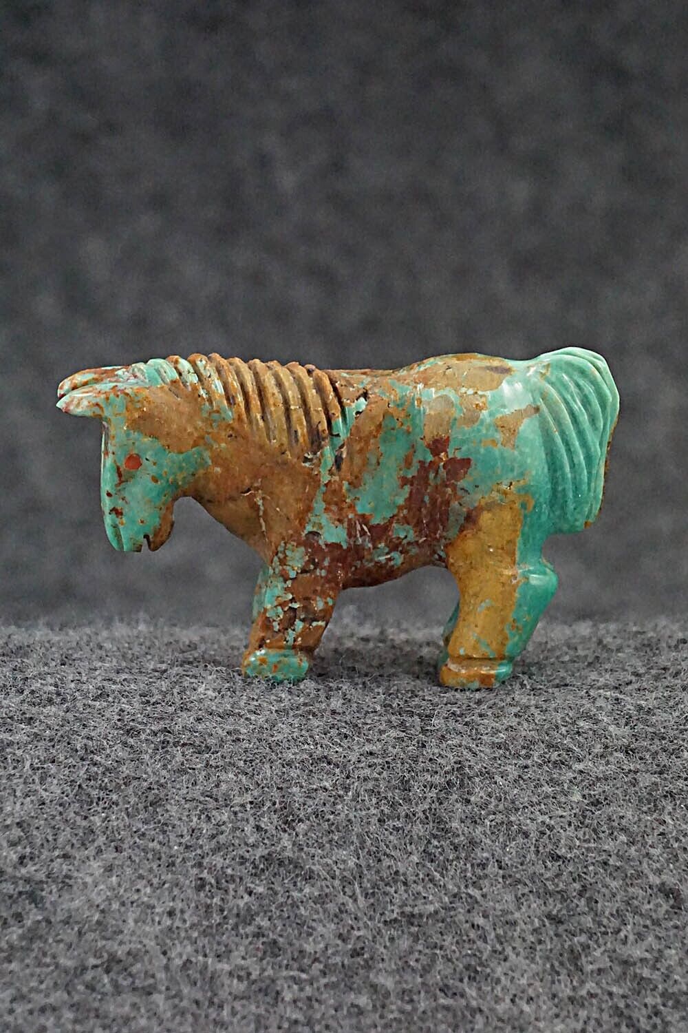 Horse Zuni Fetish Carving - Andres Quandelacy