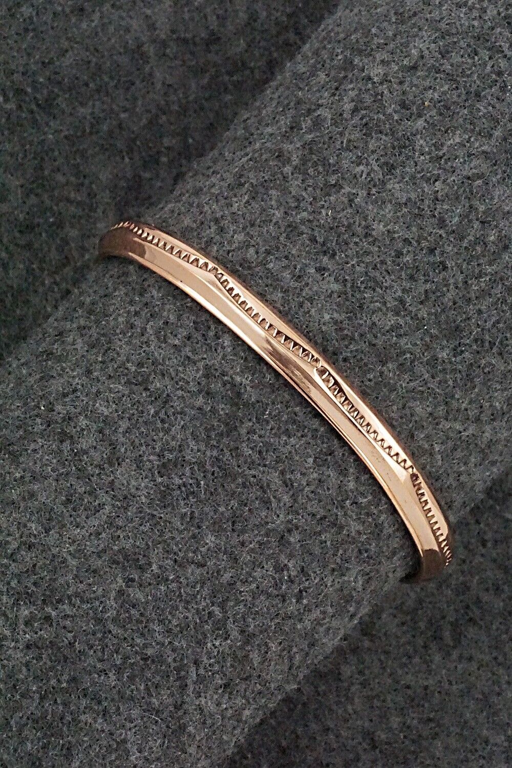 Copper Bracelet - Elaine Tahe