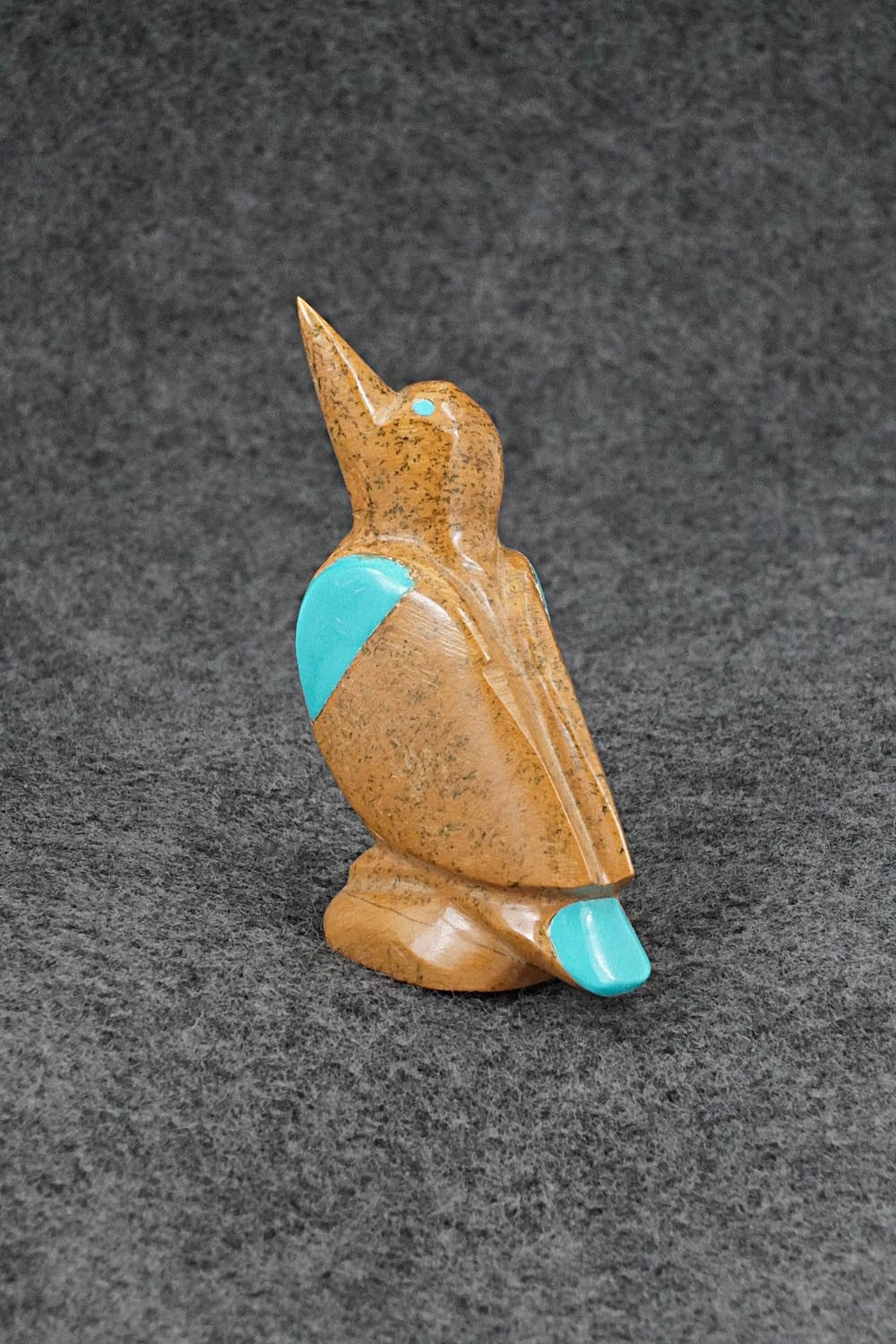 Bird Zuni Fetish Carving - Enrike Leekya