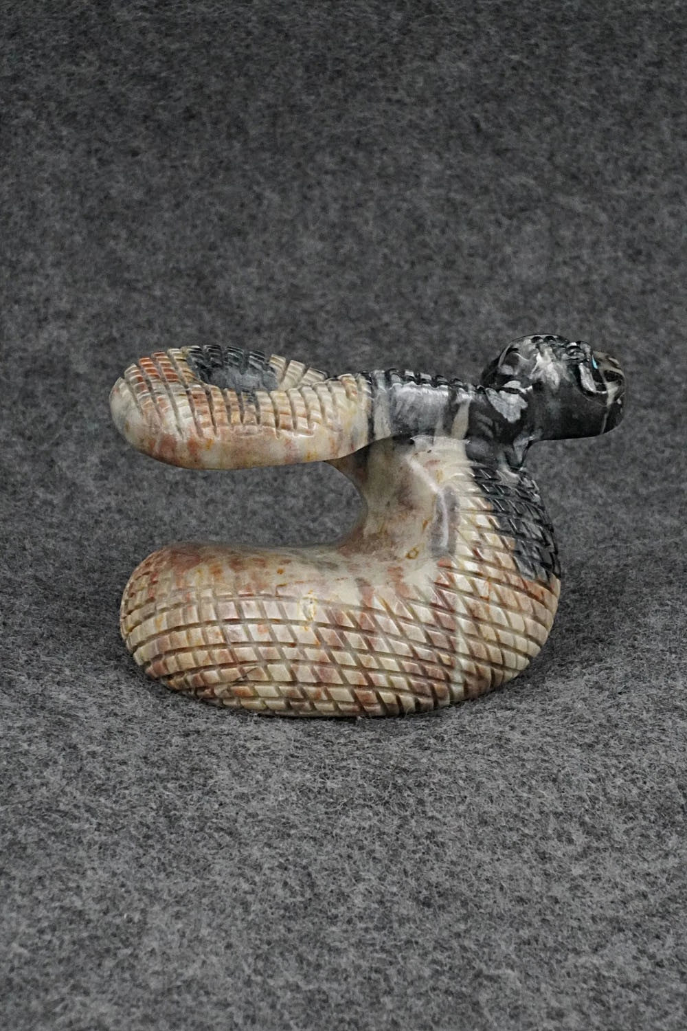 Rattlesnake Zuni Fetish Carving - Paulette & Farlan Quam