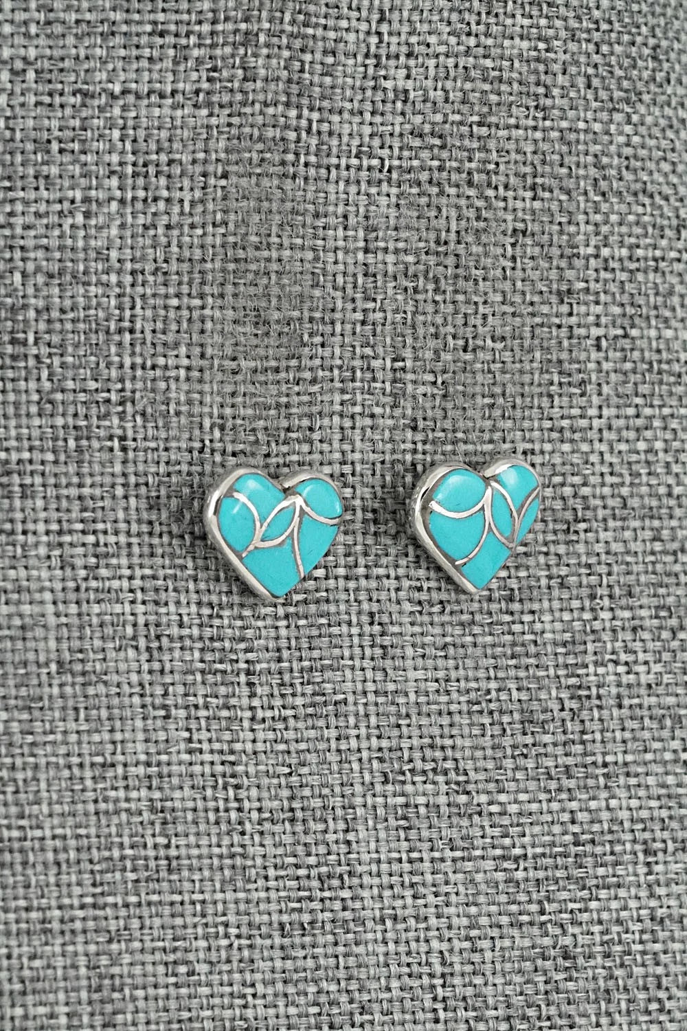 Turquoise & Sterling Silver Earrings - Orena Leekya