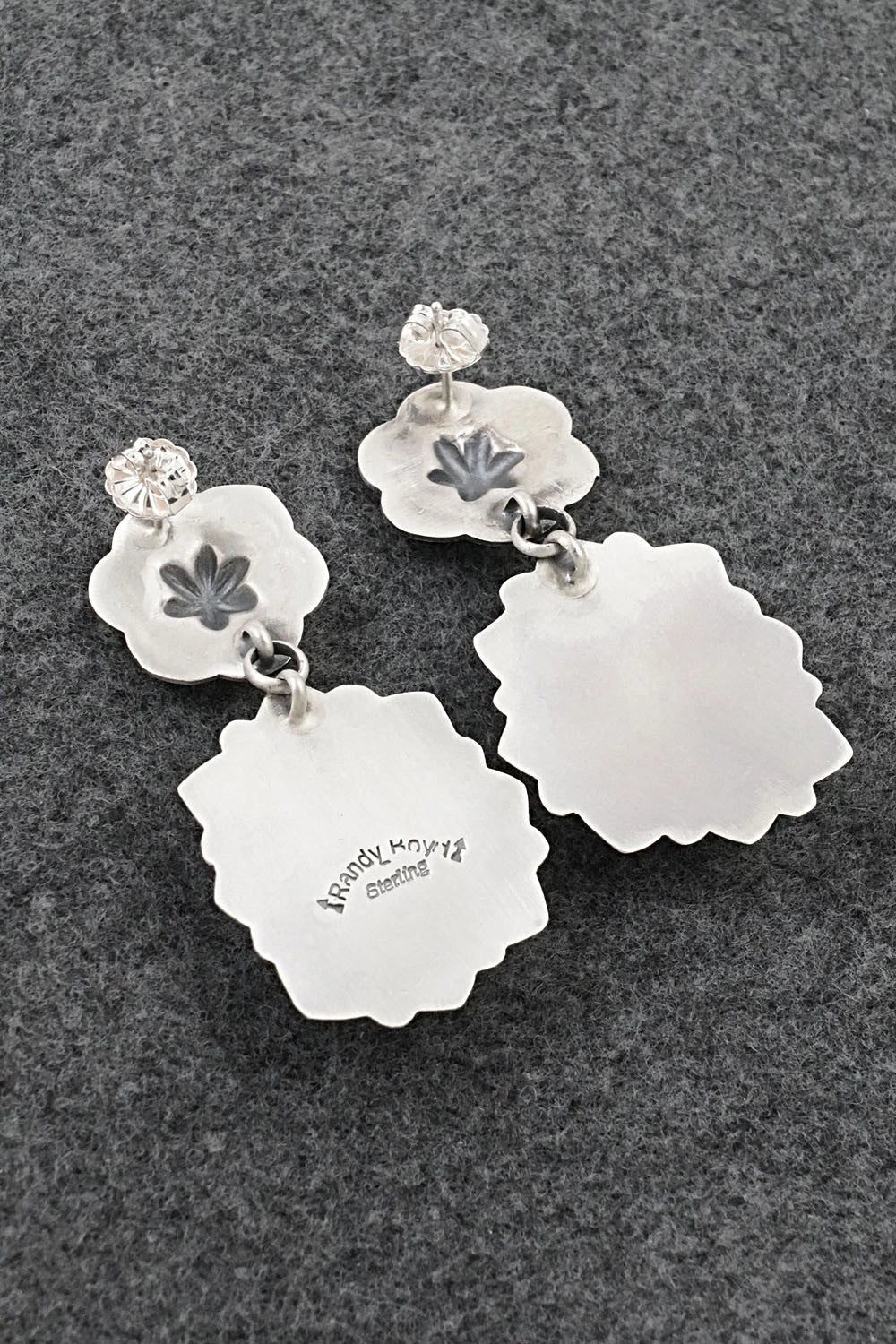 Turquoise & Sterling Silver Earrings - Randy Boyd