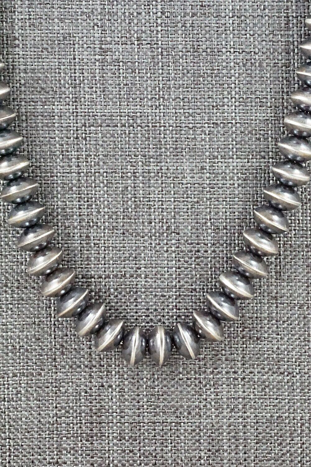 Sterling Silver Navajo Pearl Necklace - Michelle James