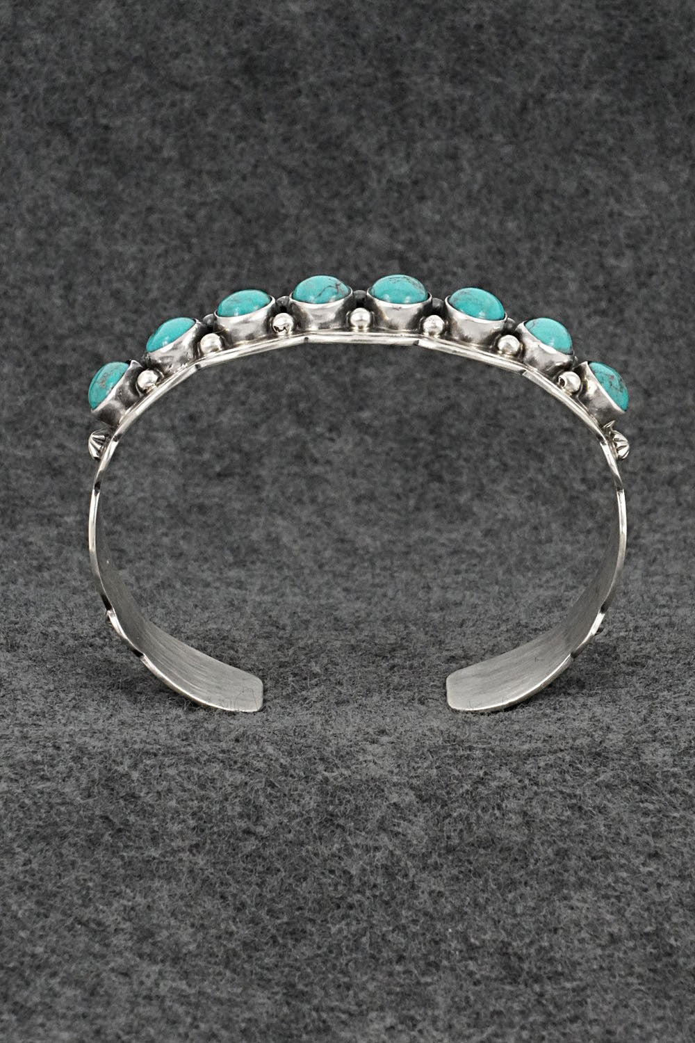 Turquoise & Sterling Silver Bracelet - Thomas Yazzie