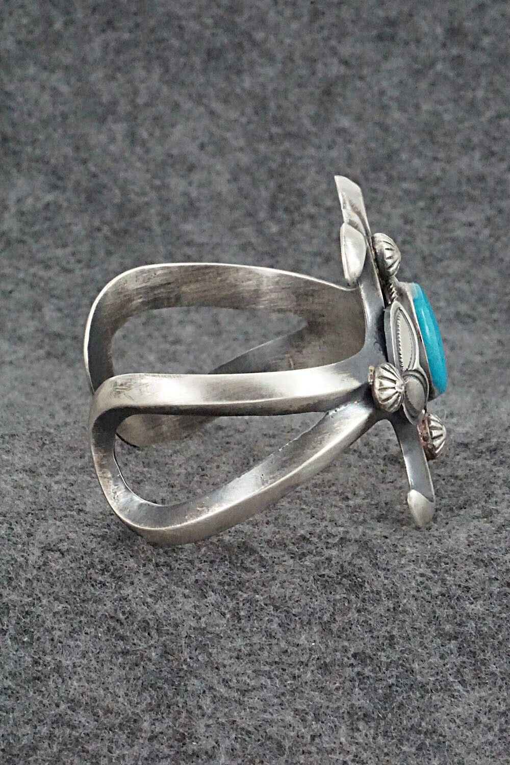 Turquoise & Sterling Silver Bracelet - Henry Morgan
