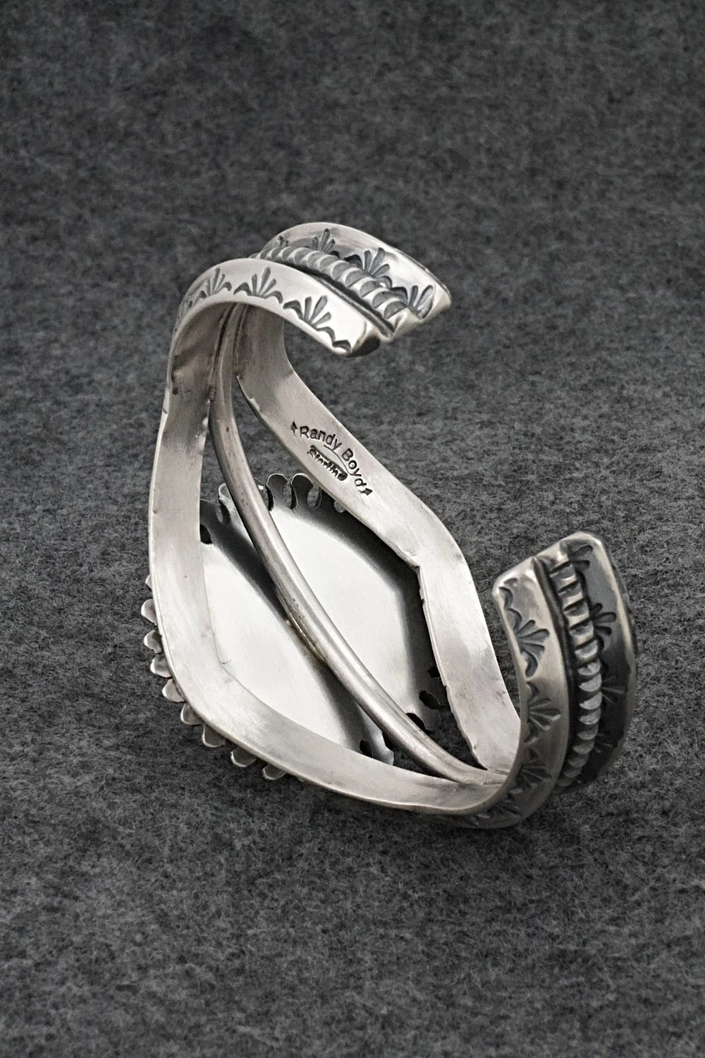 Turquoise & Sterling Silver Bracelet - Randy Boyd