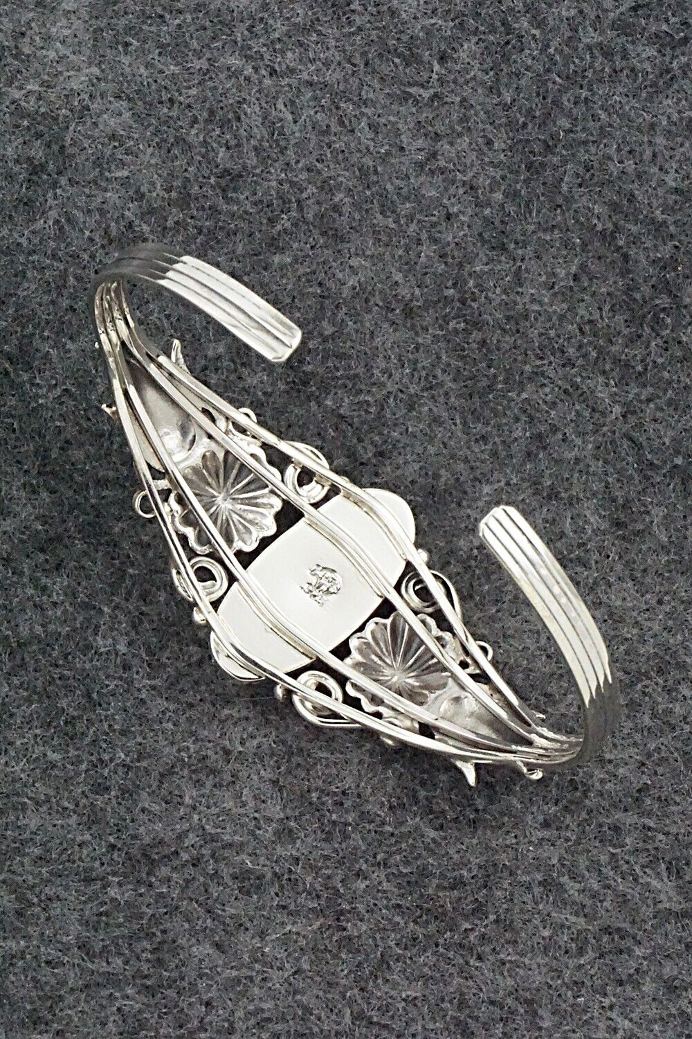 Turquoise and Sterling Silver Bracelet - Andrew Vandever