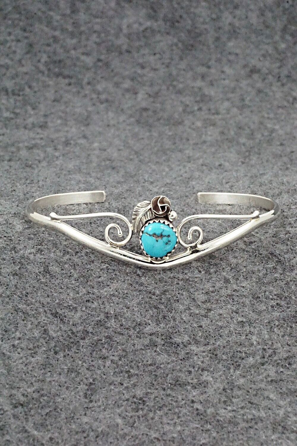 Turquoise & Sterling Silver Bracelet - Max Calladitto